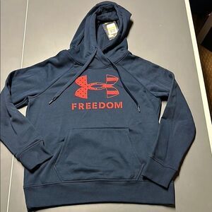 NWT Under Armour Freedom Hoodie- Size Medium